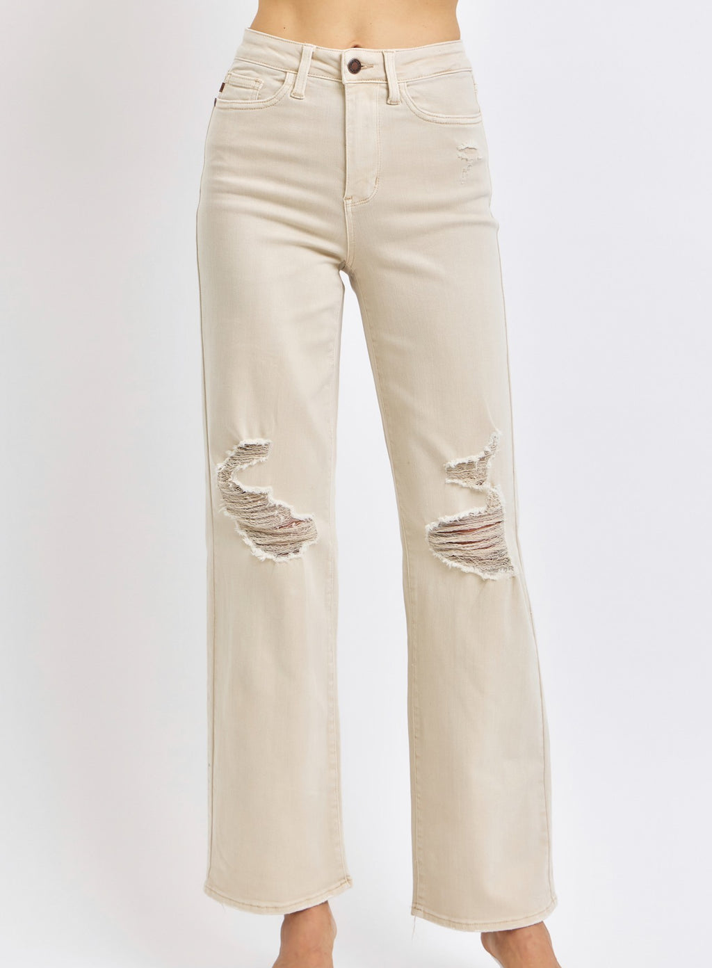 Judy Blue Cream Jeans