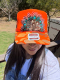Feather Trucker Hats