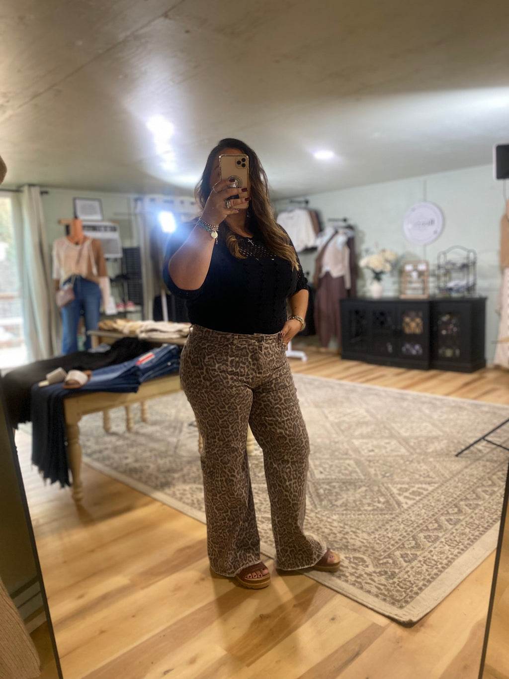 Crochet Knit Top