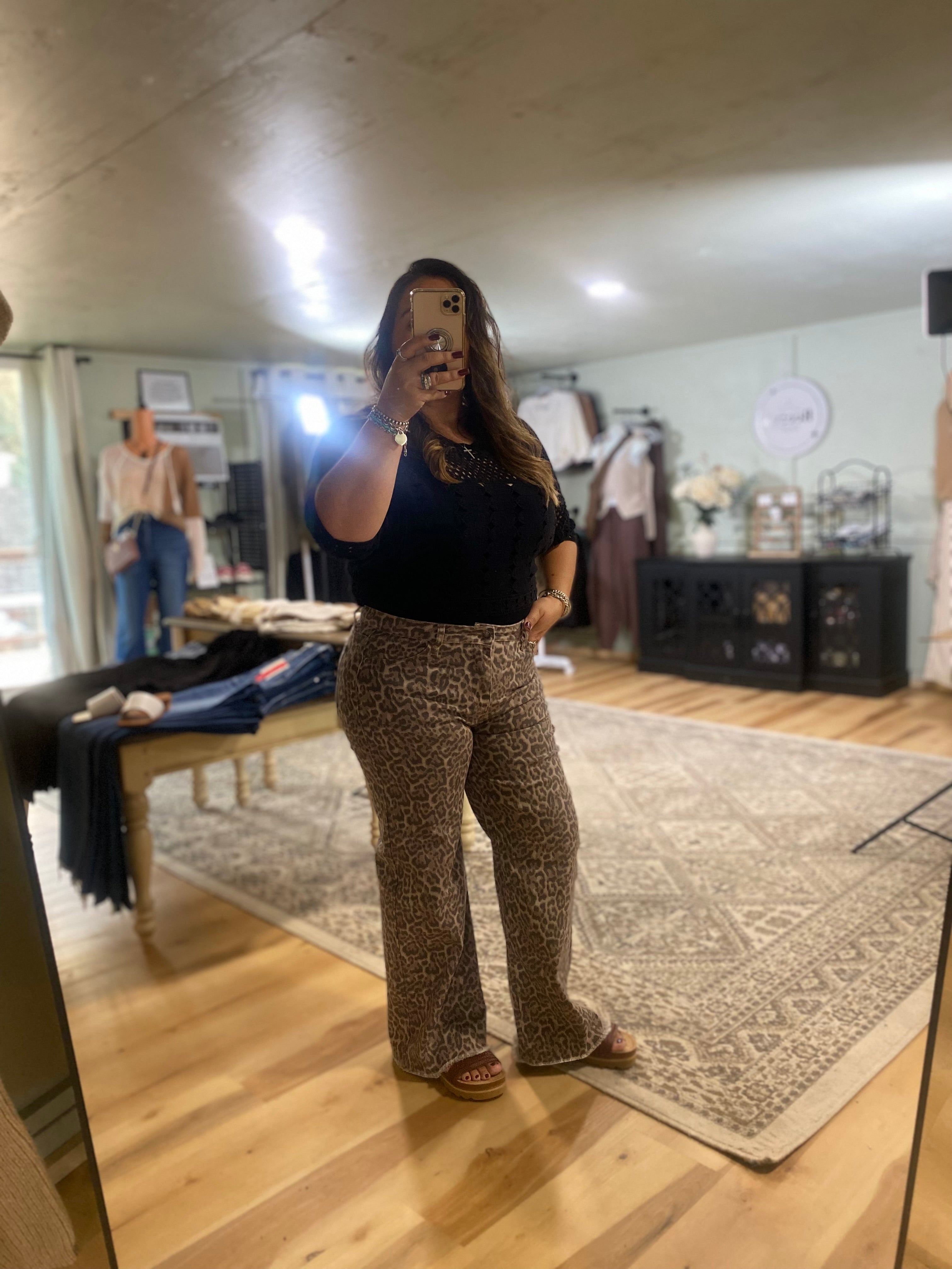 Crochet Knit Top