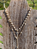 Pearl Cross Necklace *Fashion*