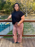 Vervet cropped distressed Jeans