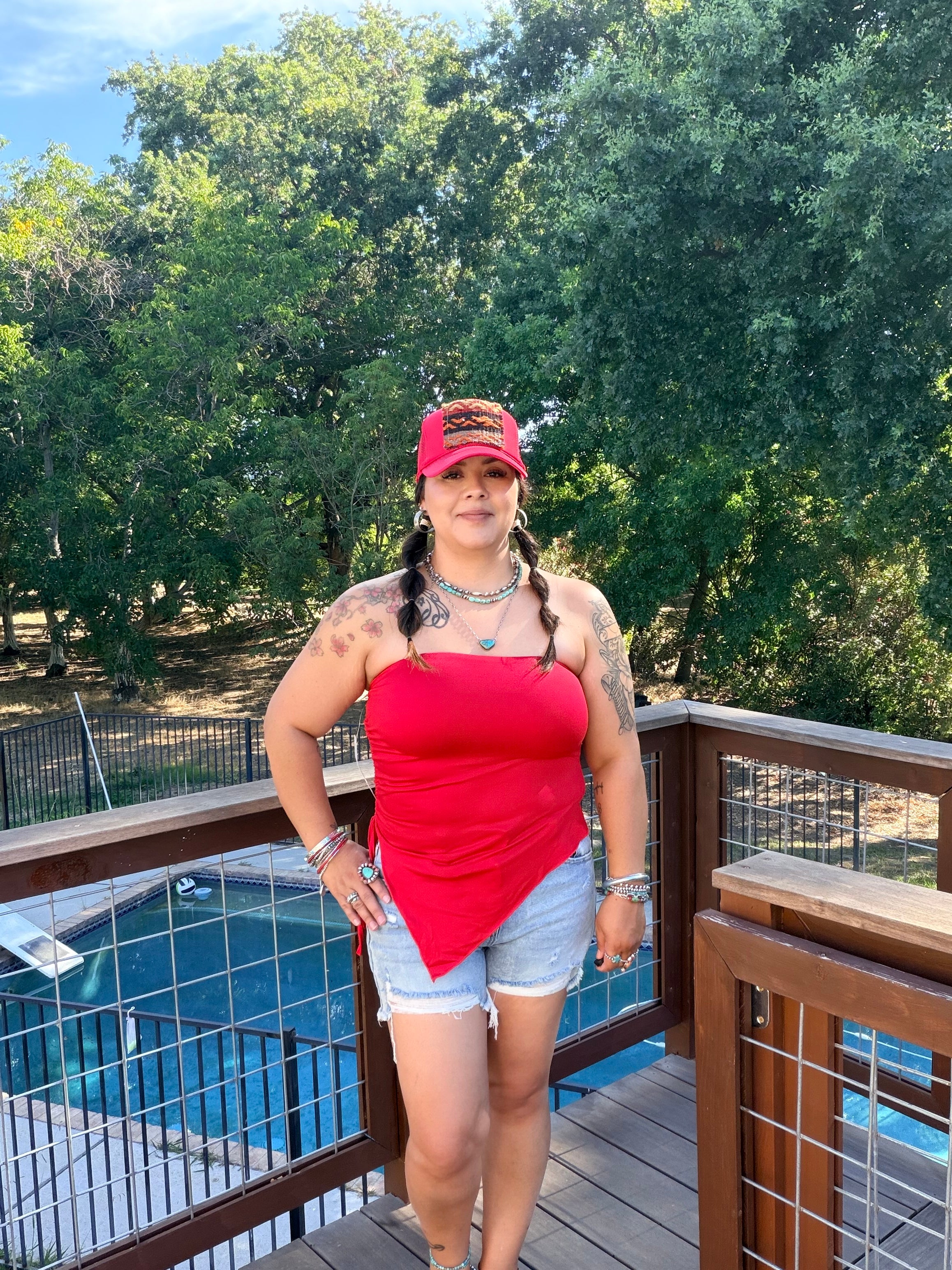 Red Tube Top