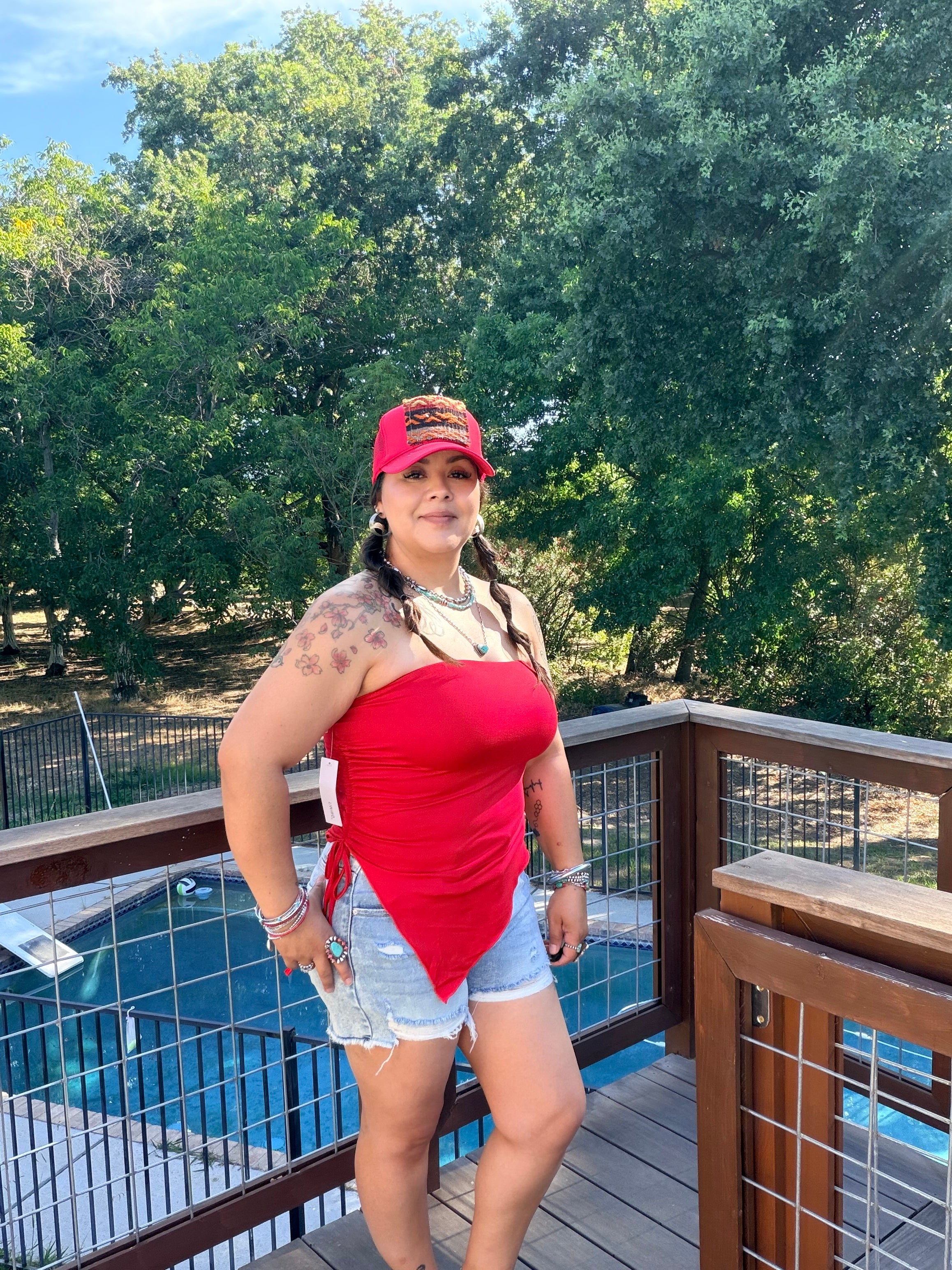 Red Tube Top
