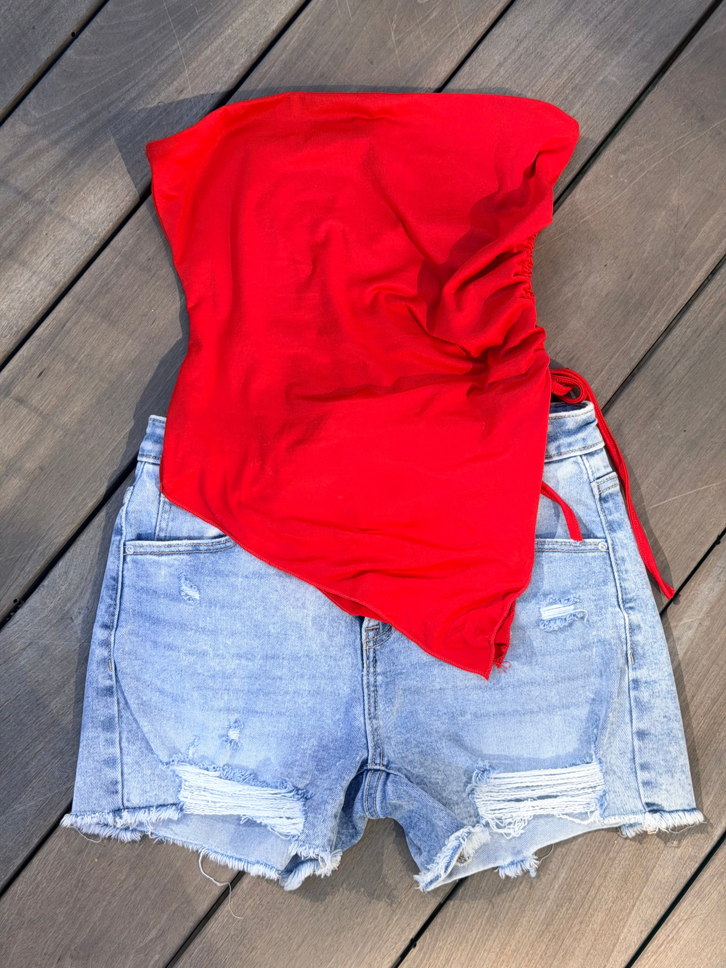 Red Tube Top