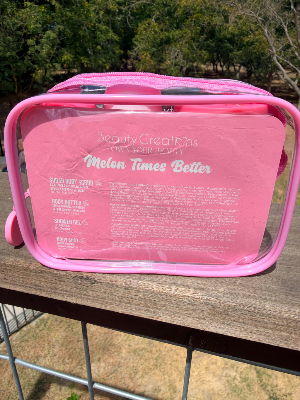 Beauty Creations Travel Set