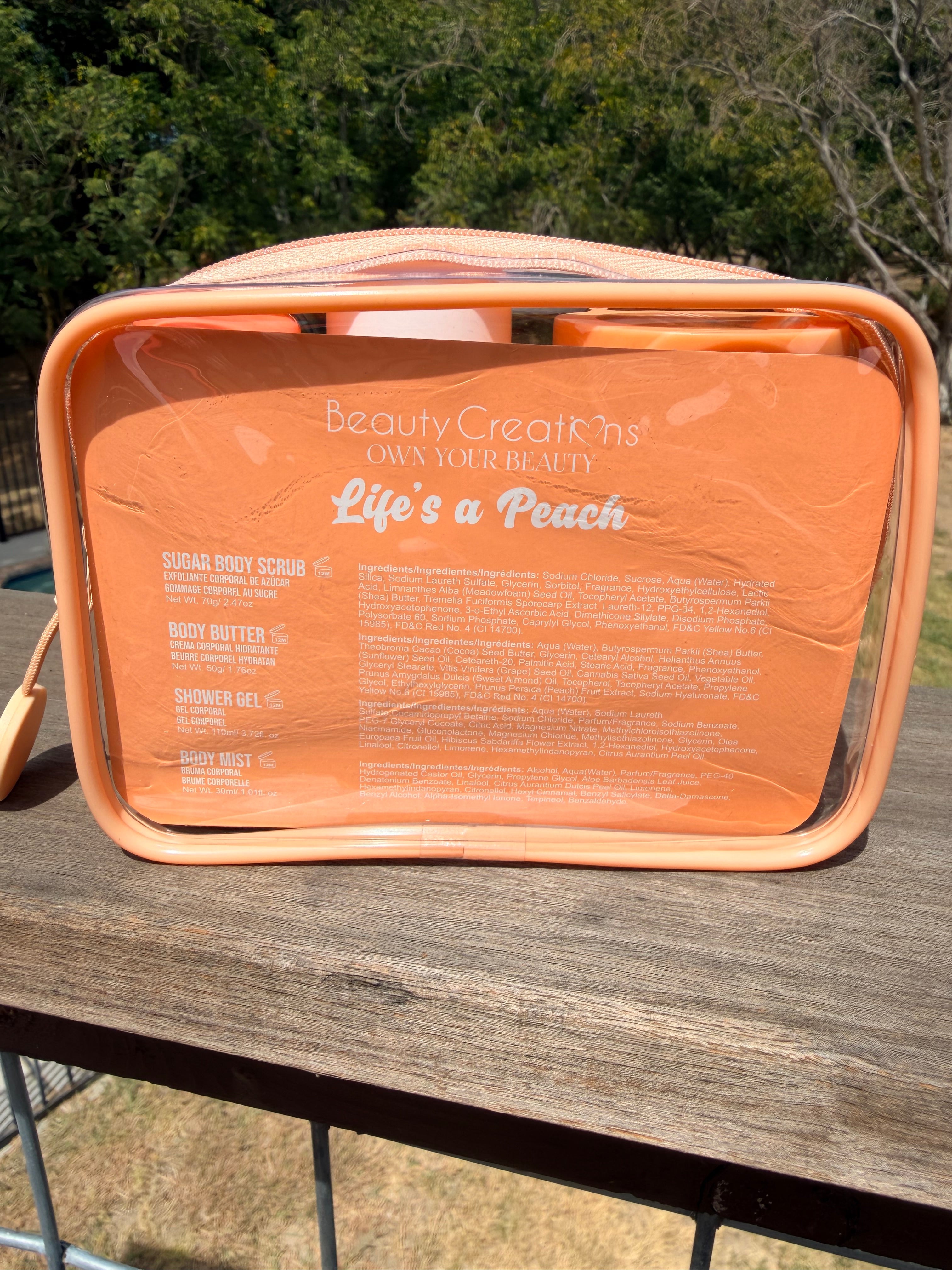 Beauty Creations Travel Set