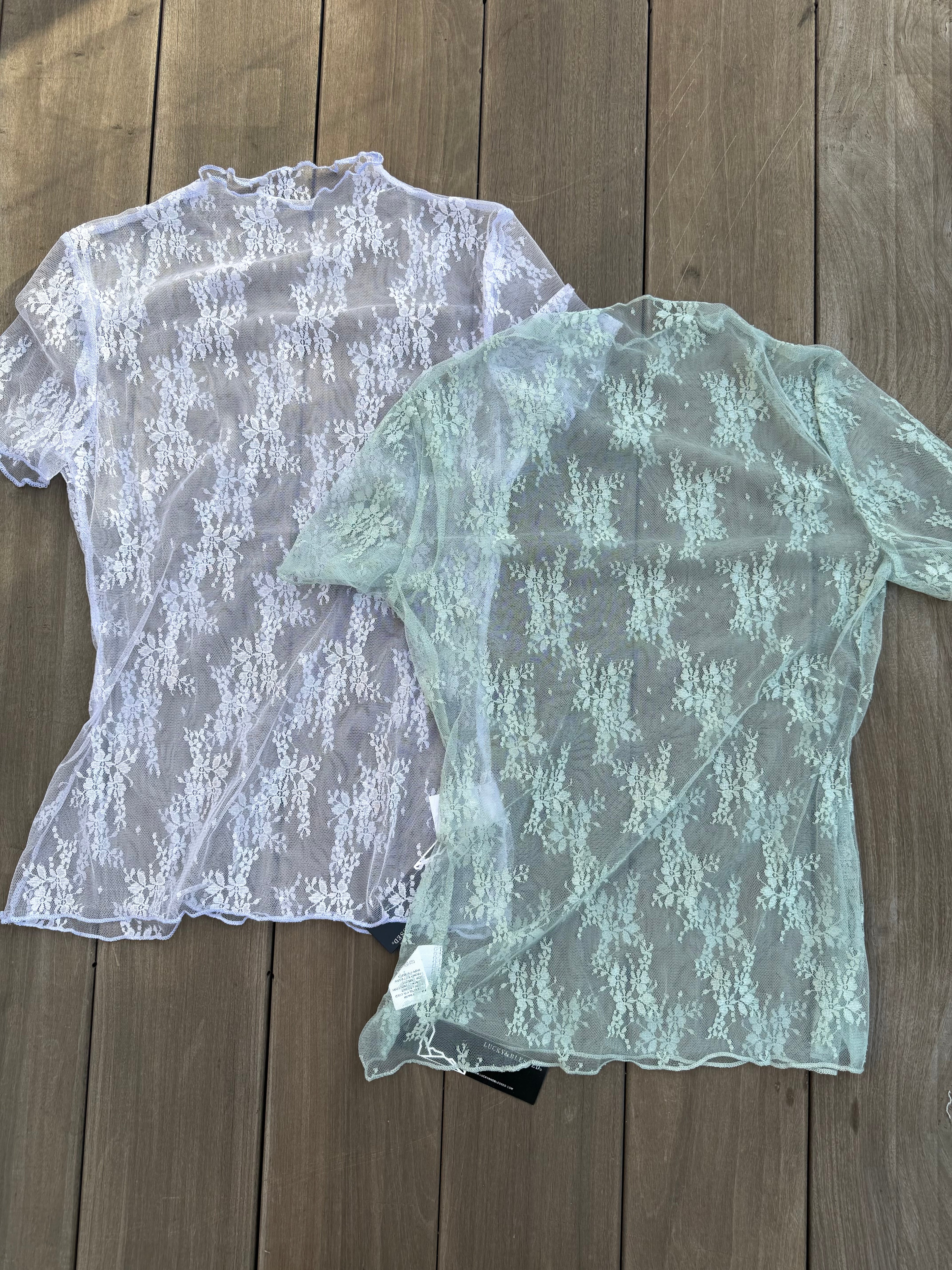 Short Sleeve Mesh Shirt