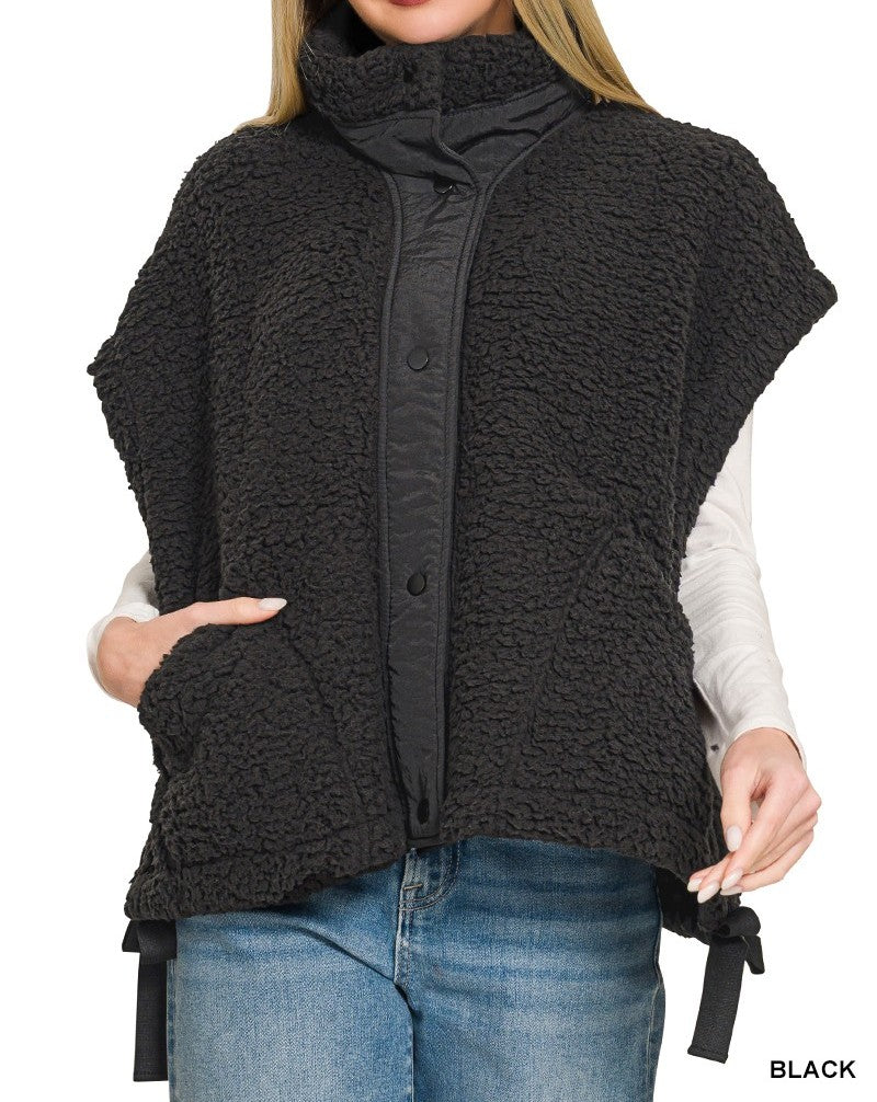 Oversized Faux Fur Vest
