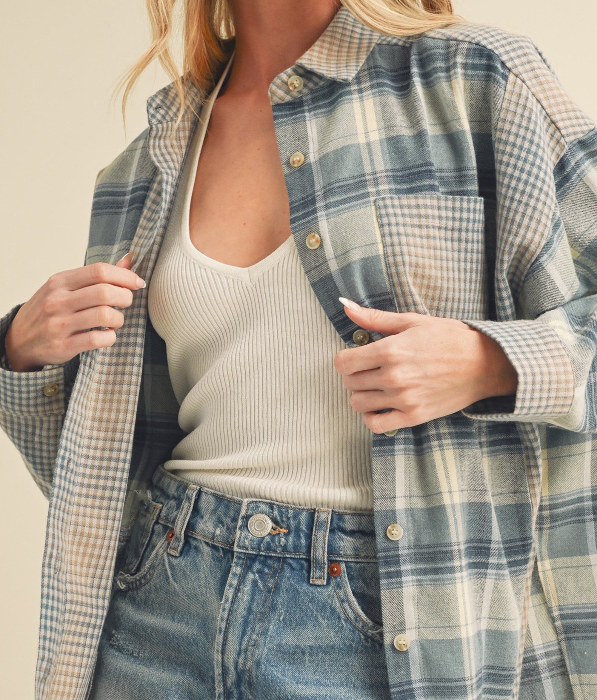 Plaid Flannel Shirt