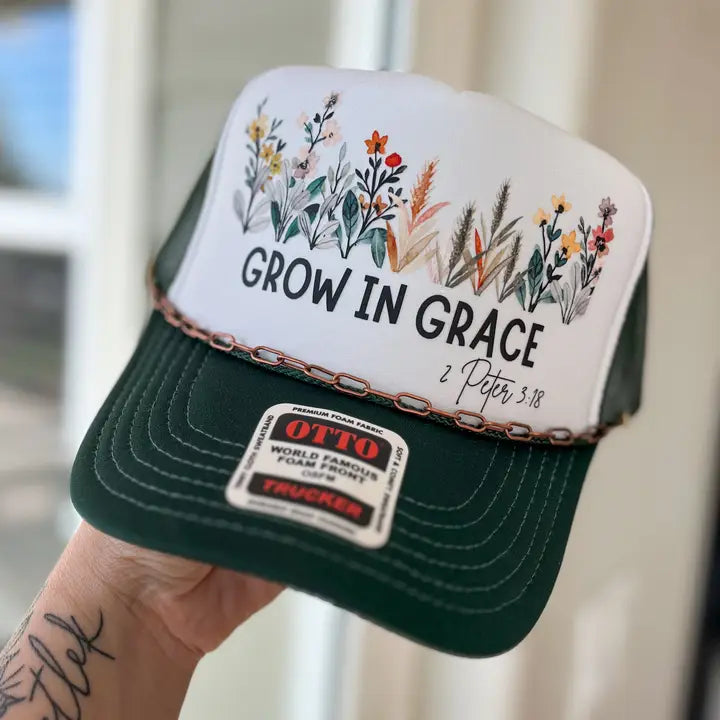 Grown In Grace Trucker Hat