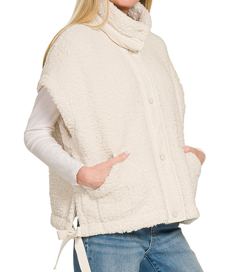 Oversized Faux Fur Vest