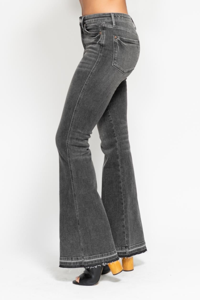 Tummy Control  Washed Gray